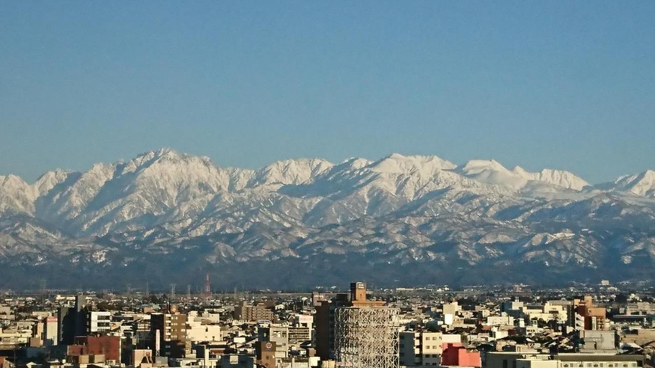 Toyama Daiichi Hotel Exteriör bild